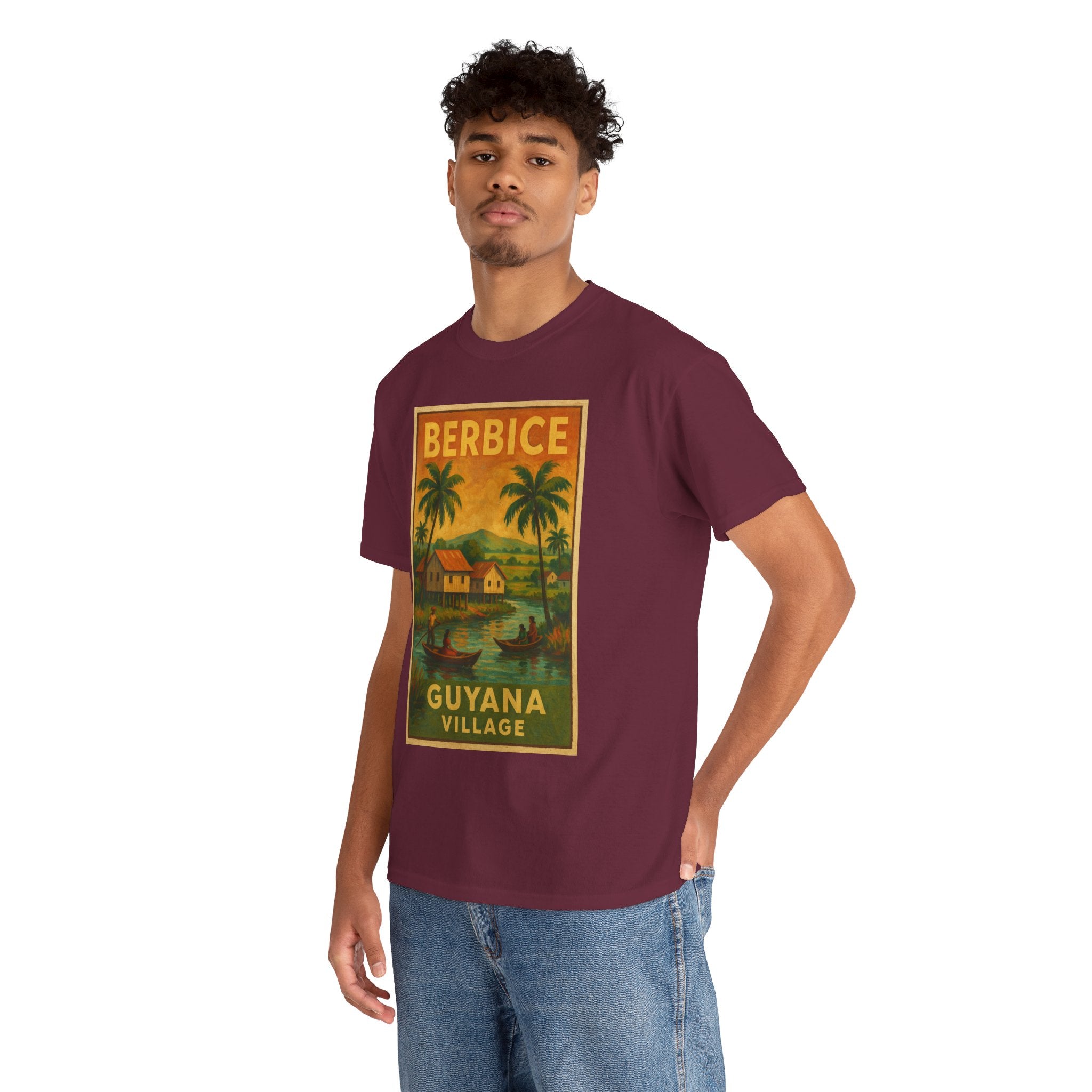 Guyana - Berbice Vintage Poster T-Shirt