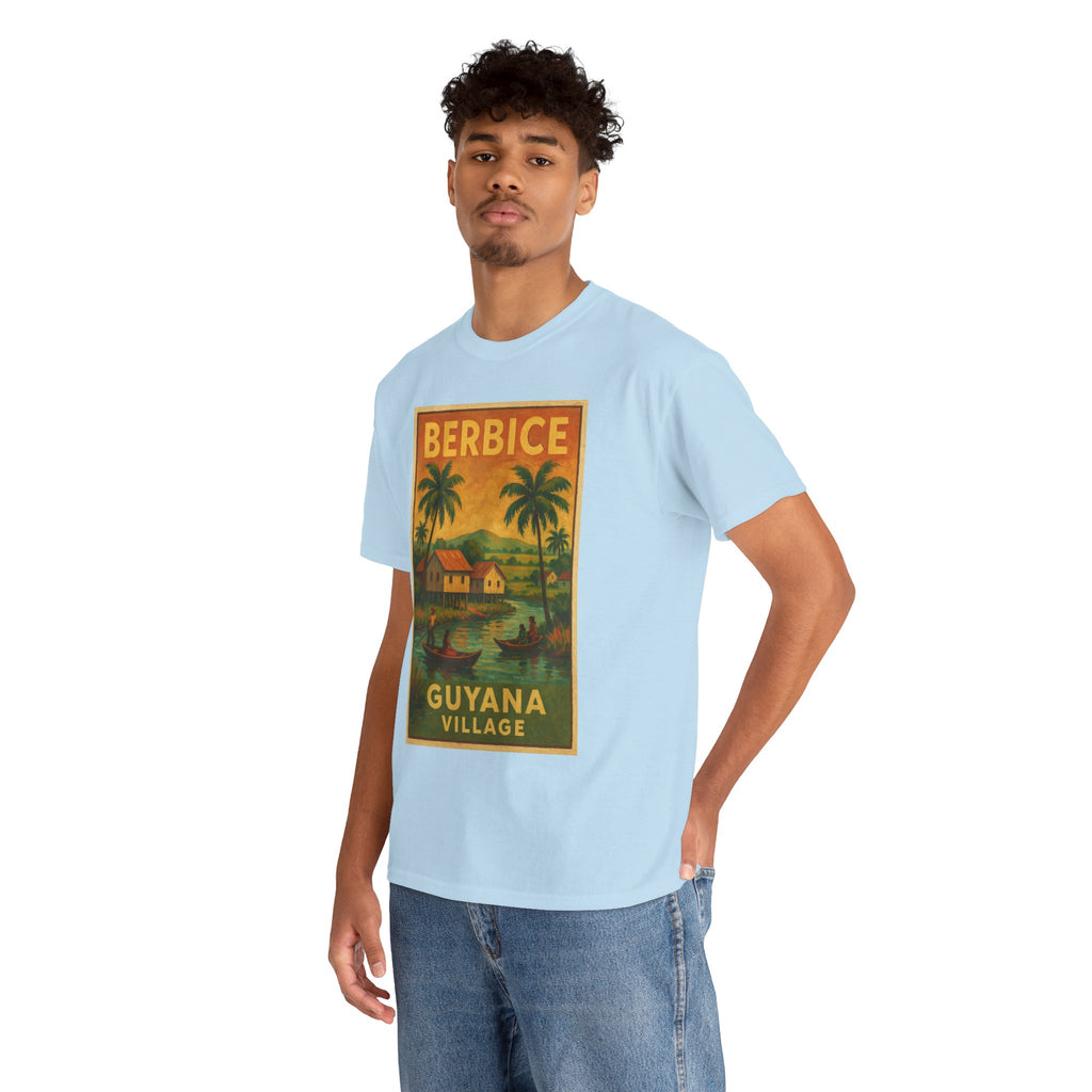 Guyana - Berbice Vintage Poster T-Shirt