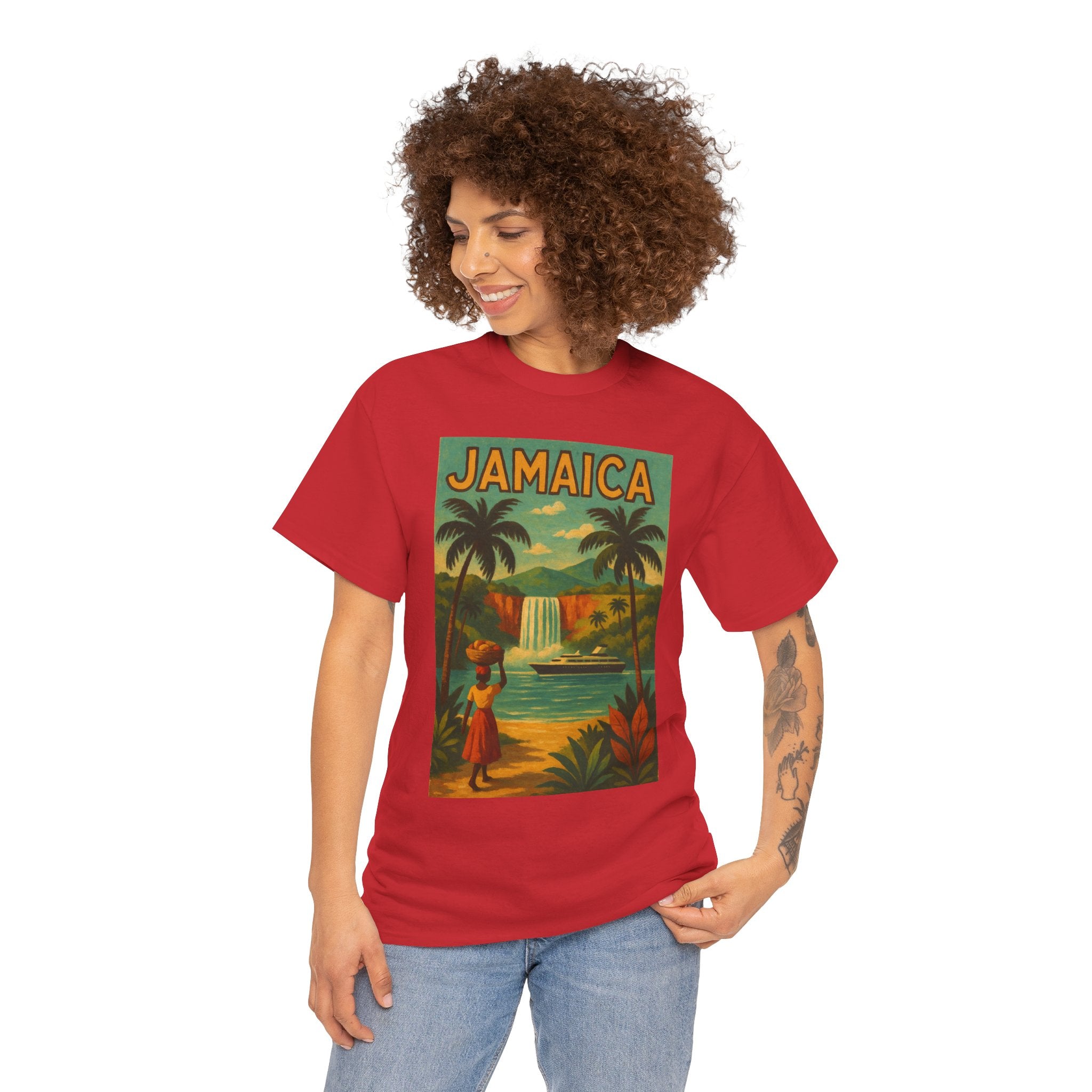Jamaica - Waterfall Vintage T-Shirt