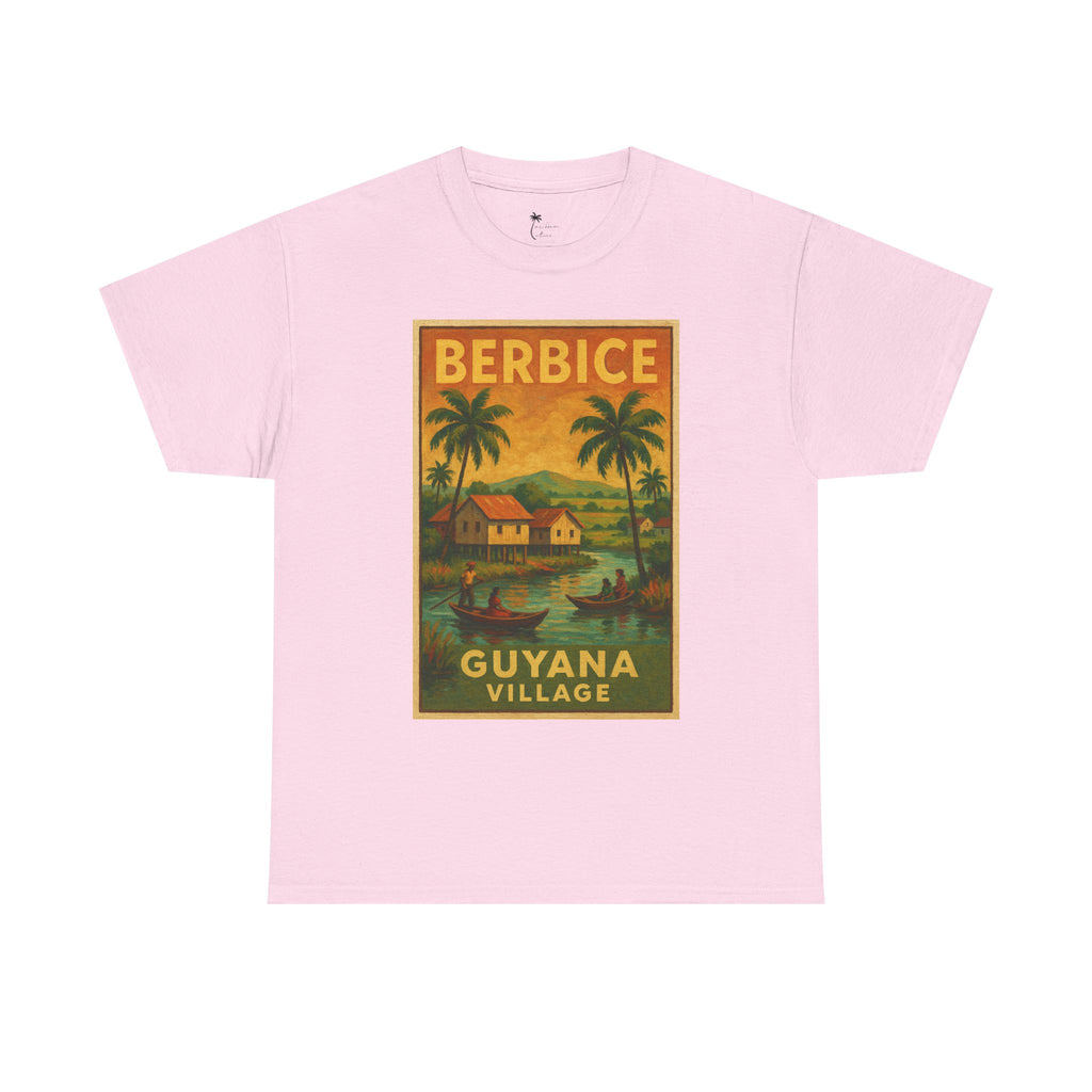 Guyana - Berbice Vintage Poster T-Shirt