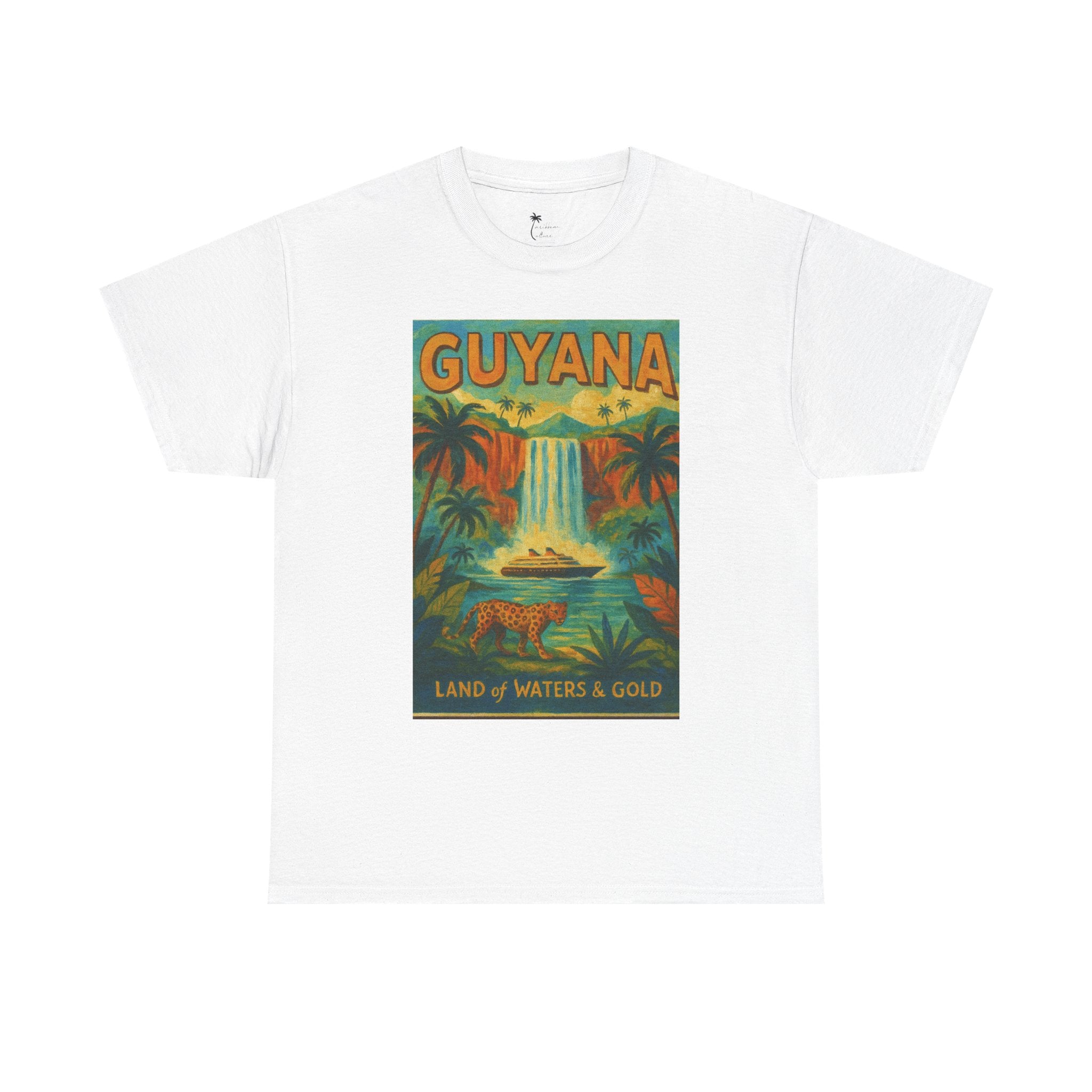 Guyana - Kaieteur Falls Vintage Travel T-Shirt