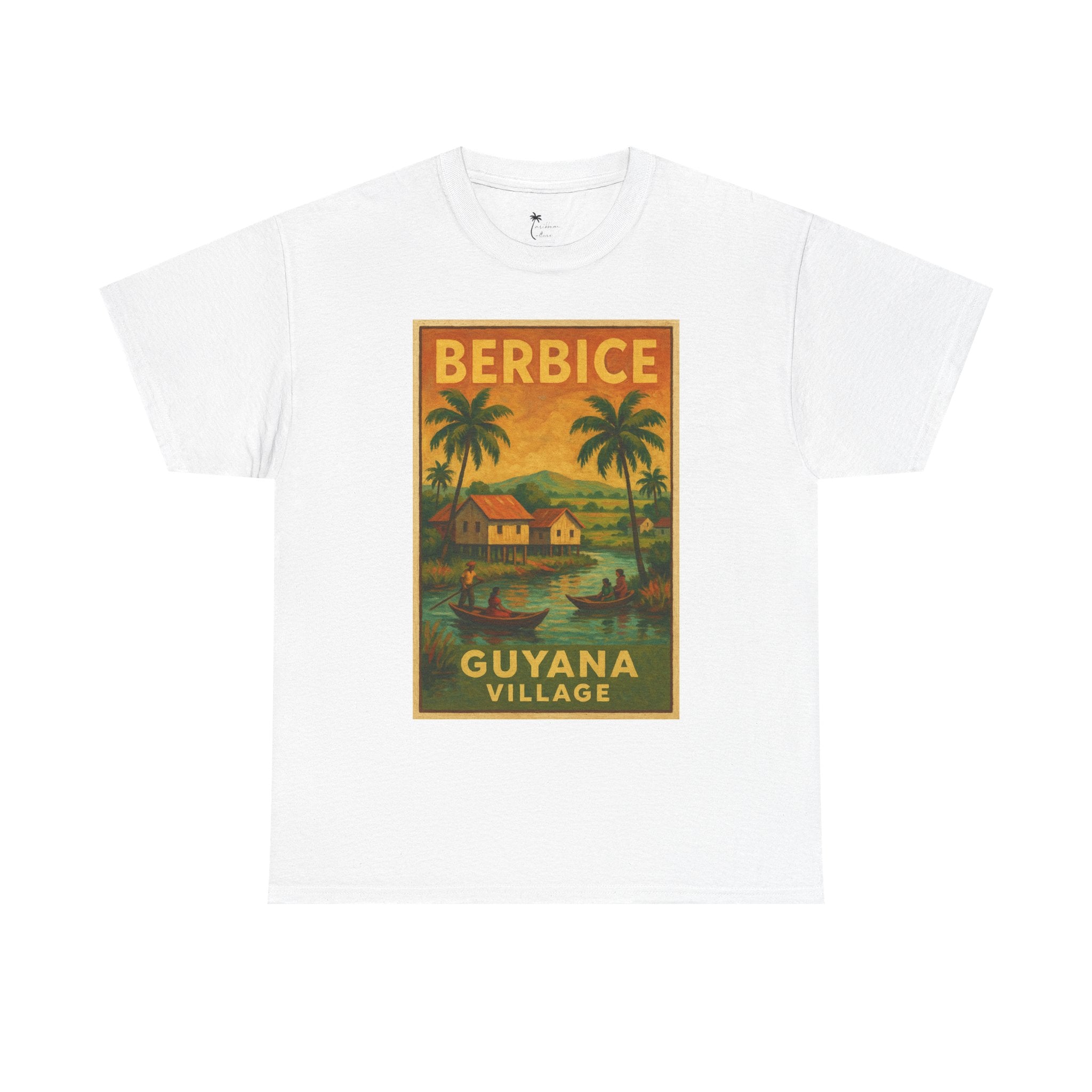 Guyana - Berbice Vintage Poster T-Shirt