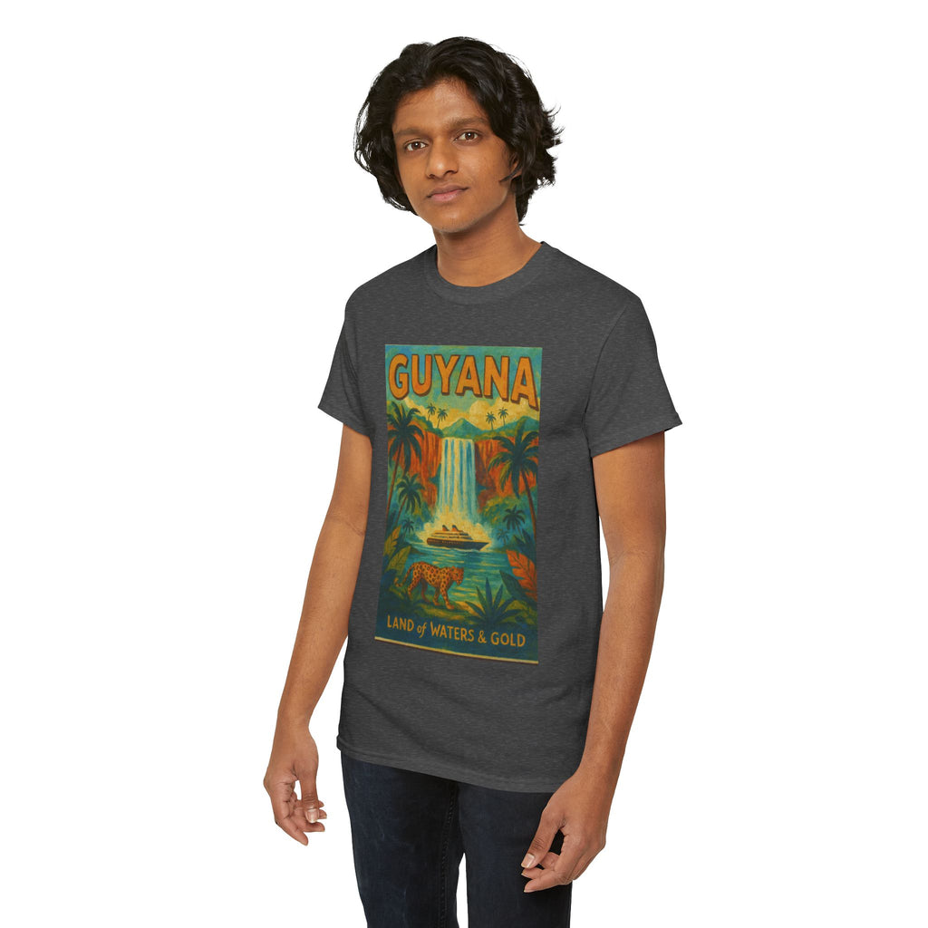 Guyana - Kaieteur Falls Vintage Travel T-Shirt