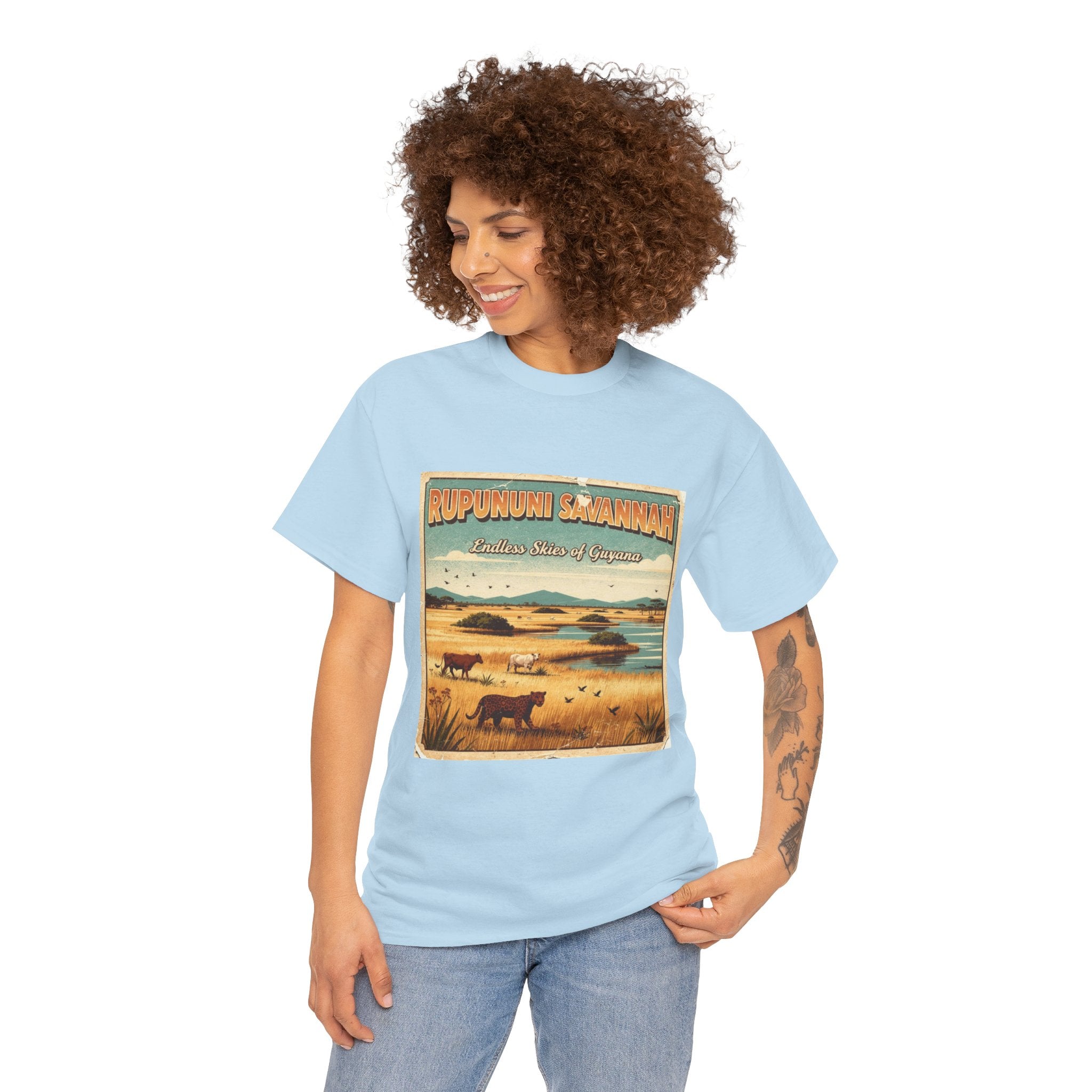 Guyana - Rupununi Savannah Wildlife Vintage Tee