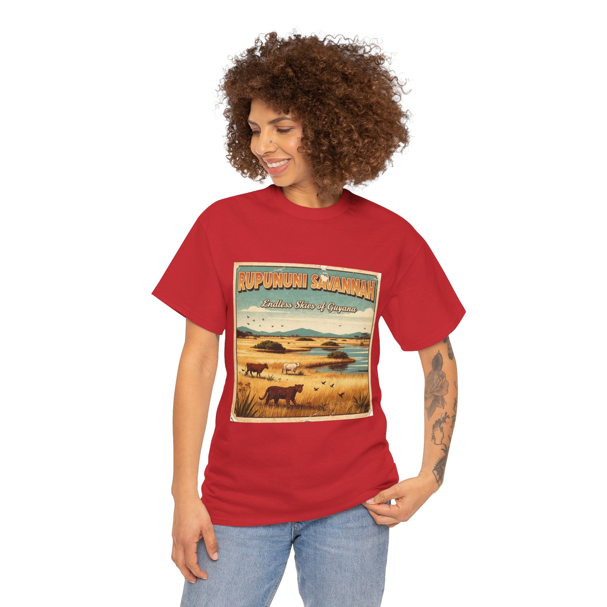 Guyana - Rupununi Savannah Wildlife Vintage Tee