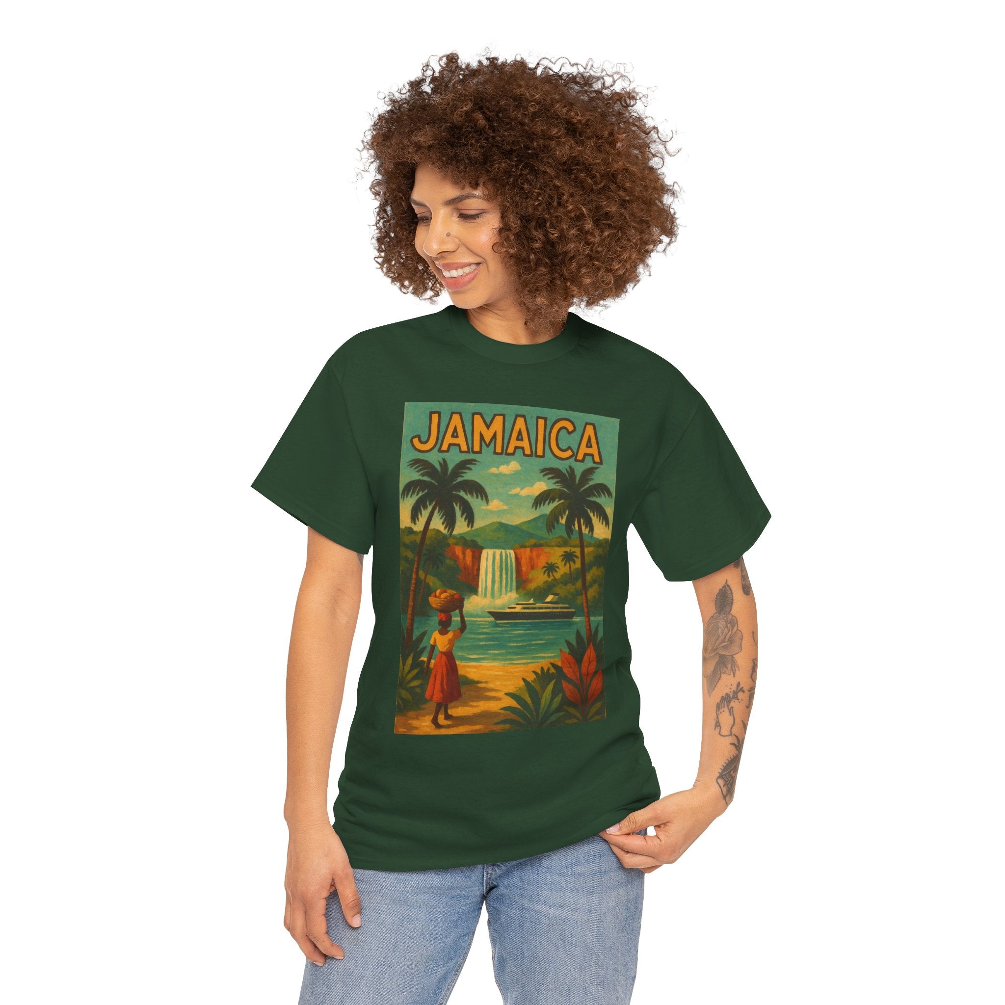Jamaica - Waterfall Vintage T-Shirt