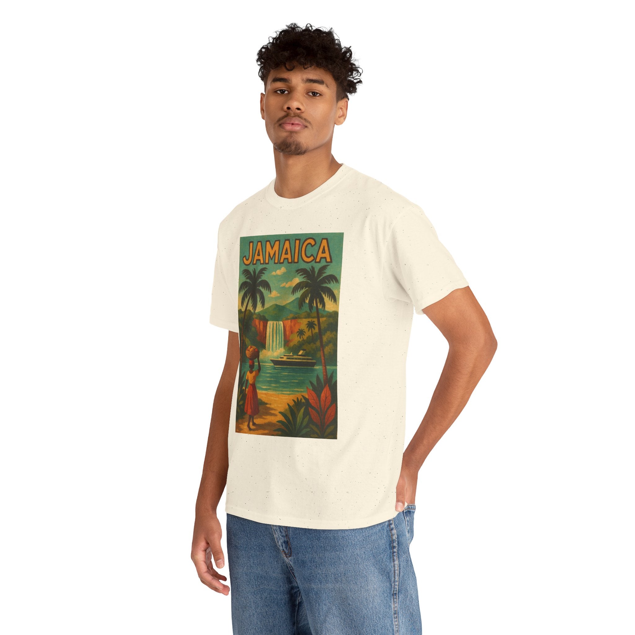 Jamaica - Waterfall Vintage T-Shirt