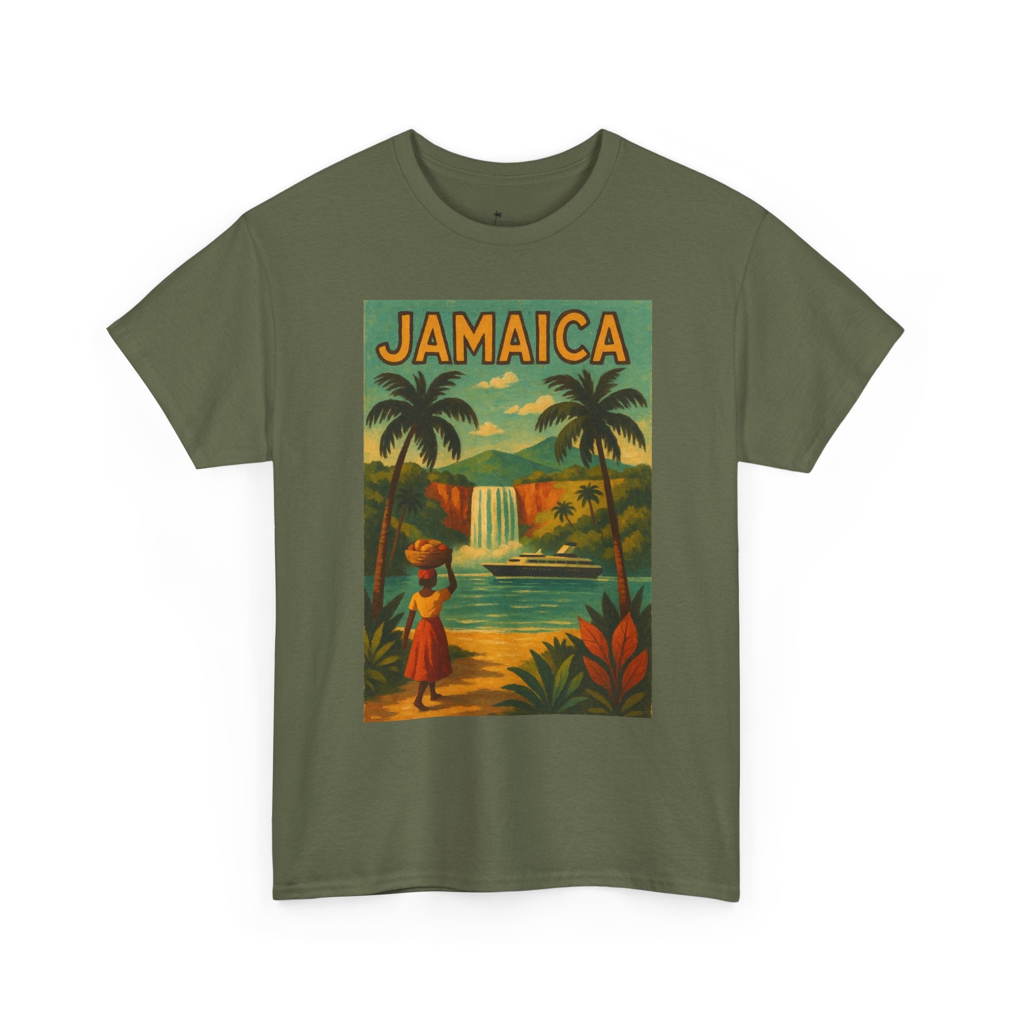 Jamaica - Waterfall Vintage T-Shirt