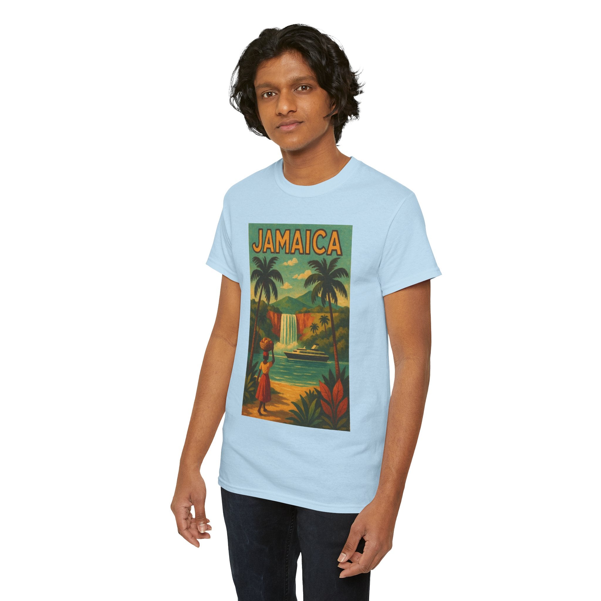 Jamaica - Waterfall Vintage T-Shirt