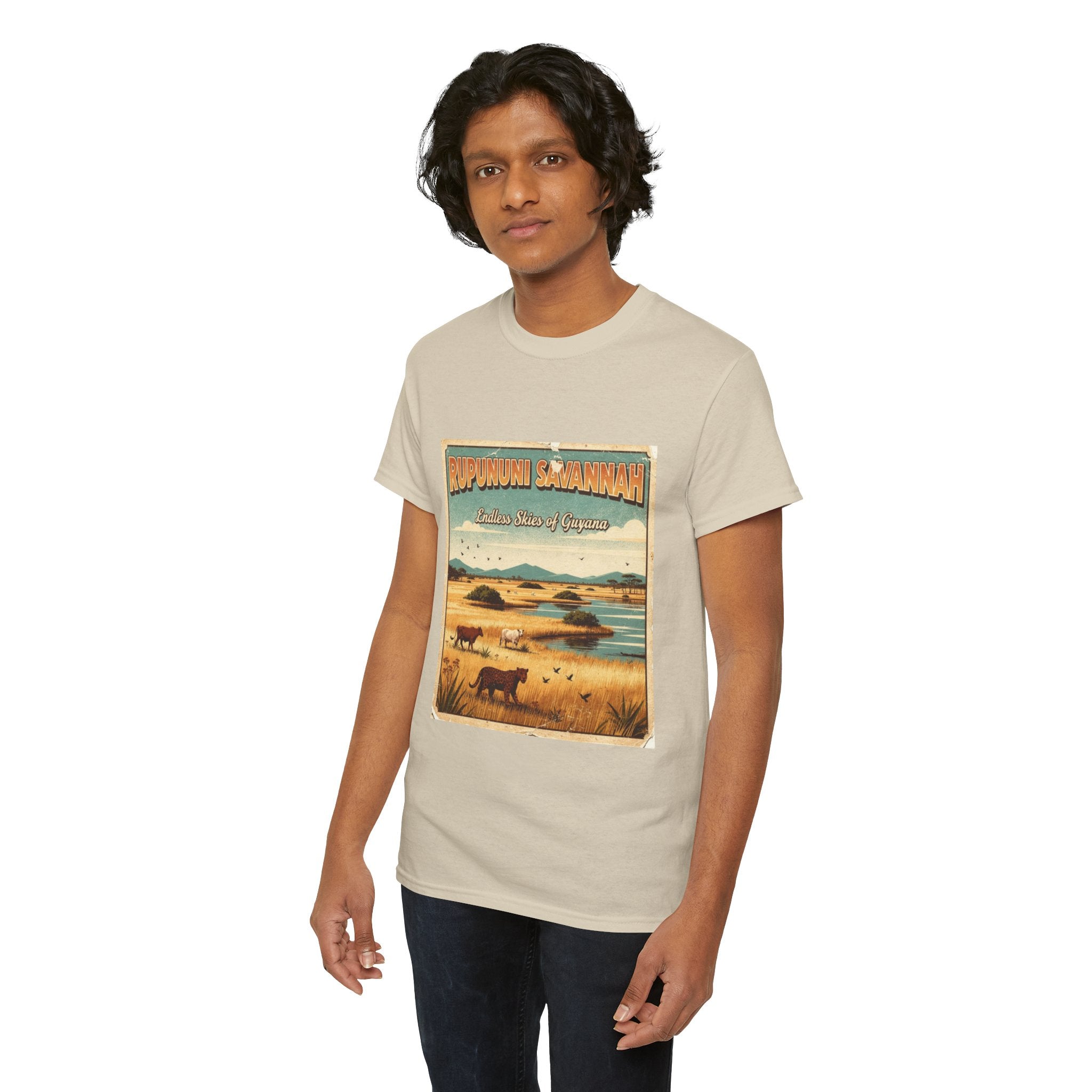 Guyana - Rupununi Savannah Wildlife Vintage Tee
