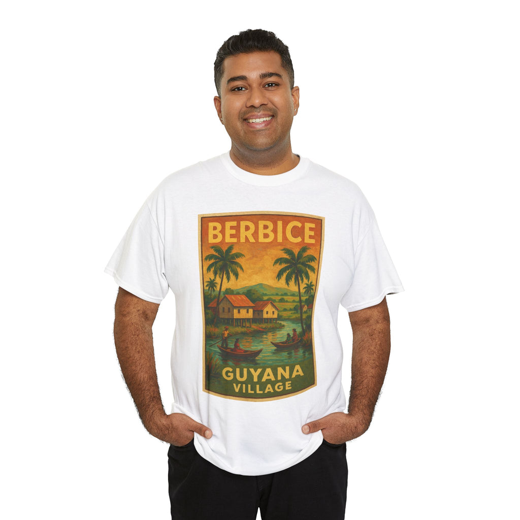 Guyana - Berbice Vintage Poster T-Shirt