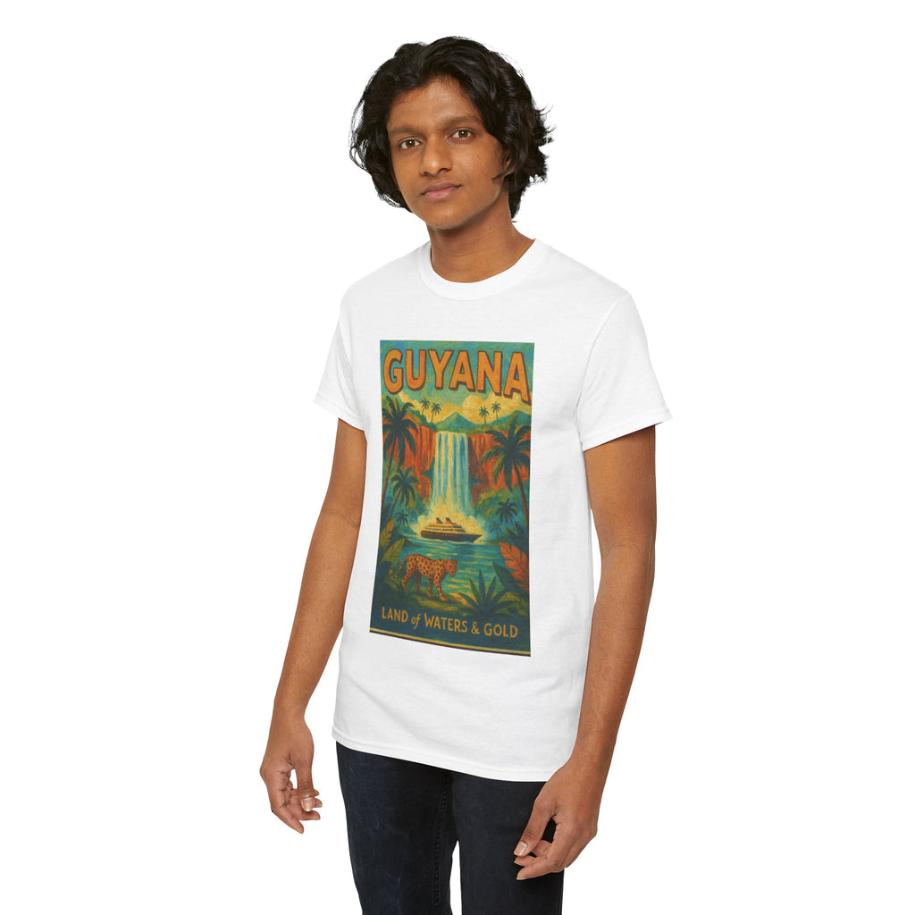 Guyana - Kaieteur Falls Vintage Travel T-Shirt