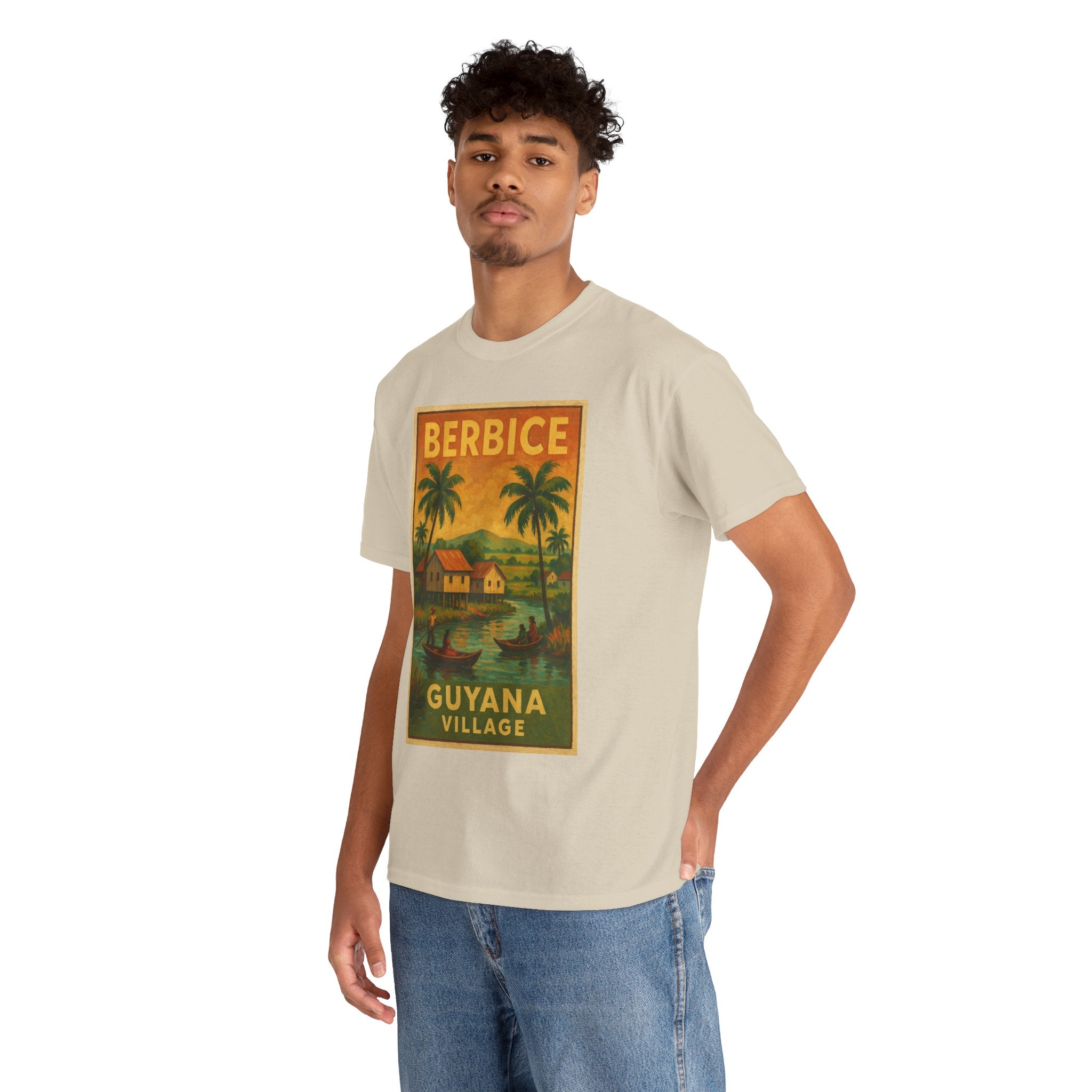 Guyana - Berbice Vintage Poster T-Shirt