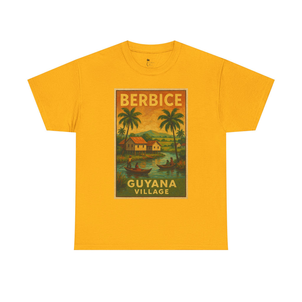Guyana - Berbice Vintage Poster T-Shirt