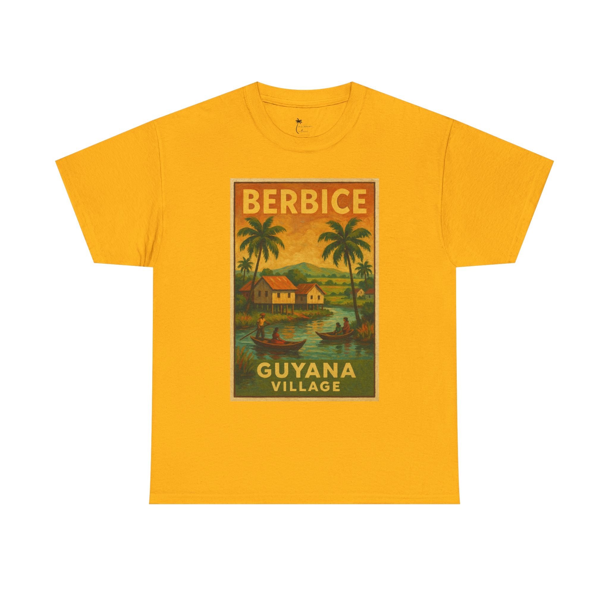 Guyana - Berbice Vintage Poster T-Shirt