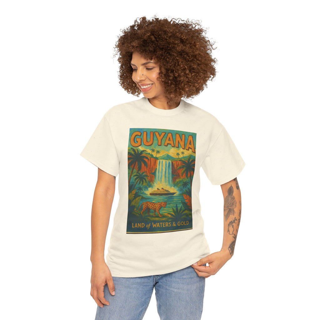 Guyana - Kaieteur Falls Vintage Travel T-Shirt