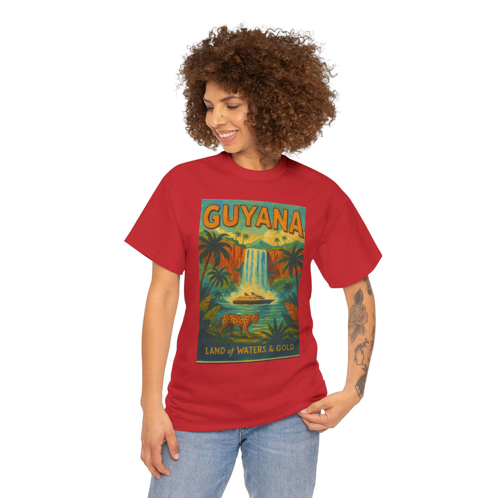 Guyana - Kaieteur Falls Vintage Travel T-Shirt