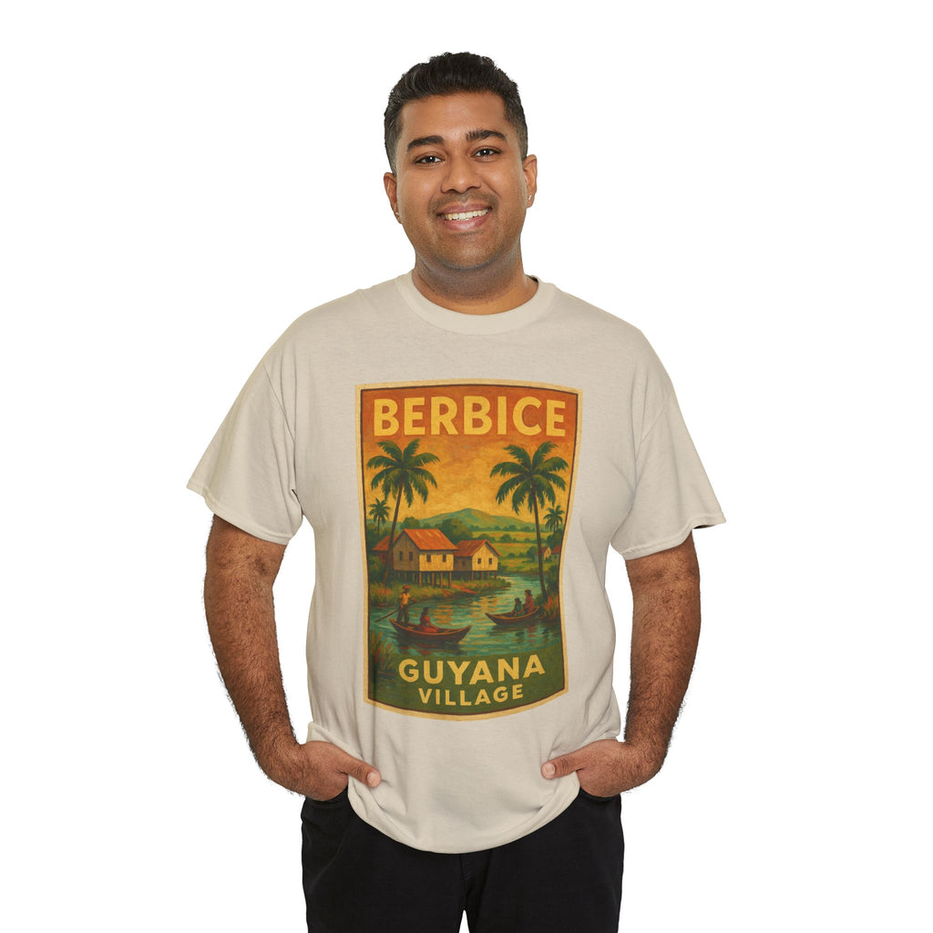 Guyana - Berbice Vintage Poster T-Shirt