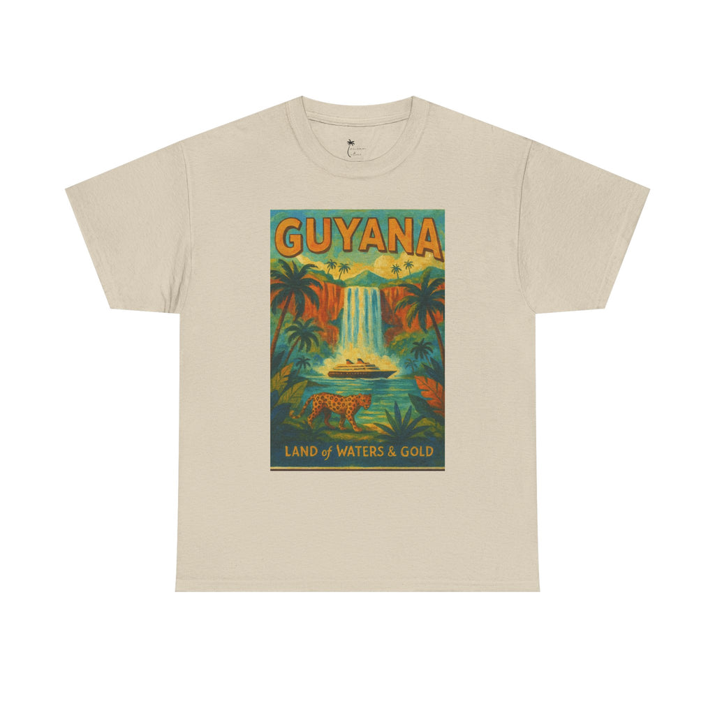 Guyana - Kaieteur Falls Vintage Travel T-Shirt