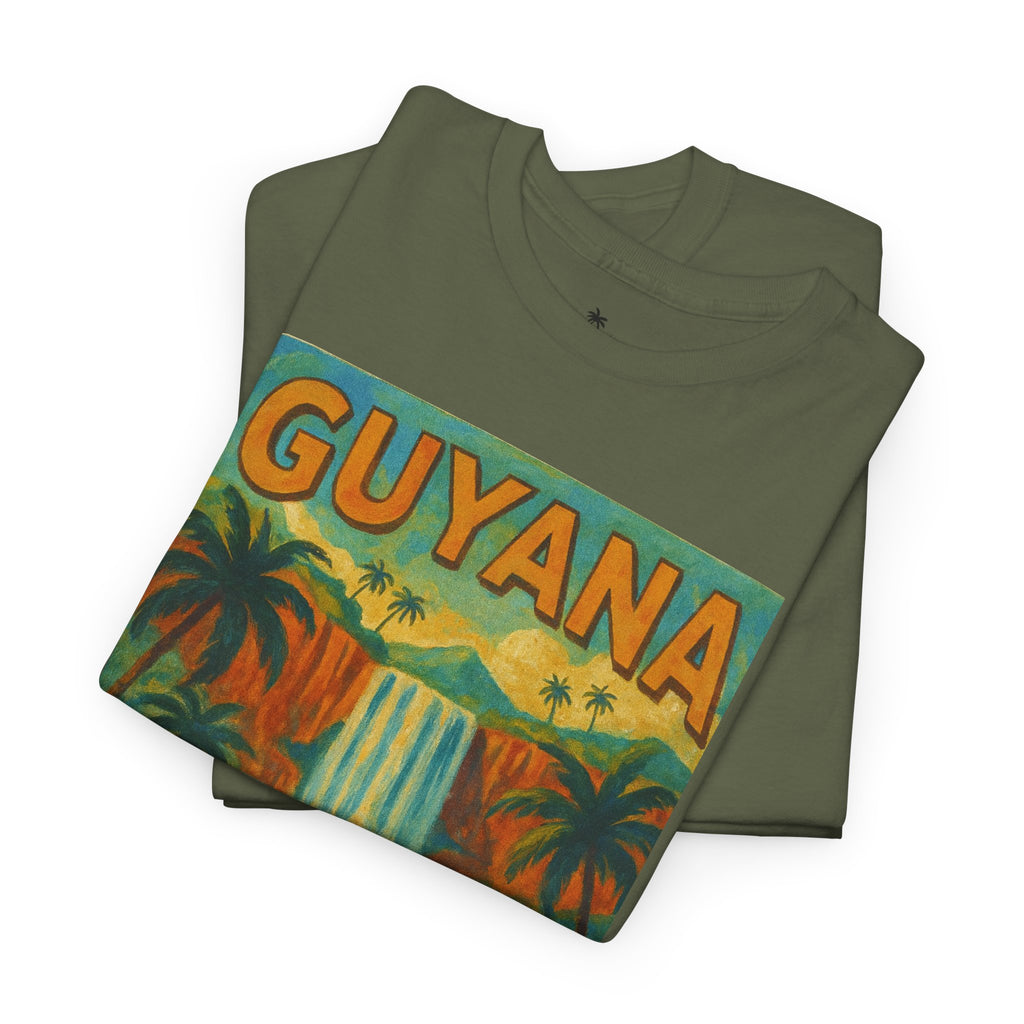 Guyana - Kaieteur Falls Vintage Travel T-Shirt