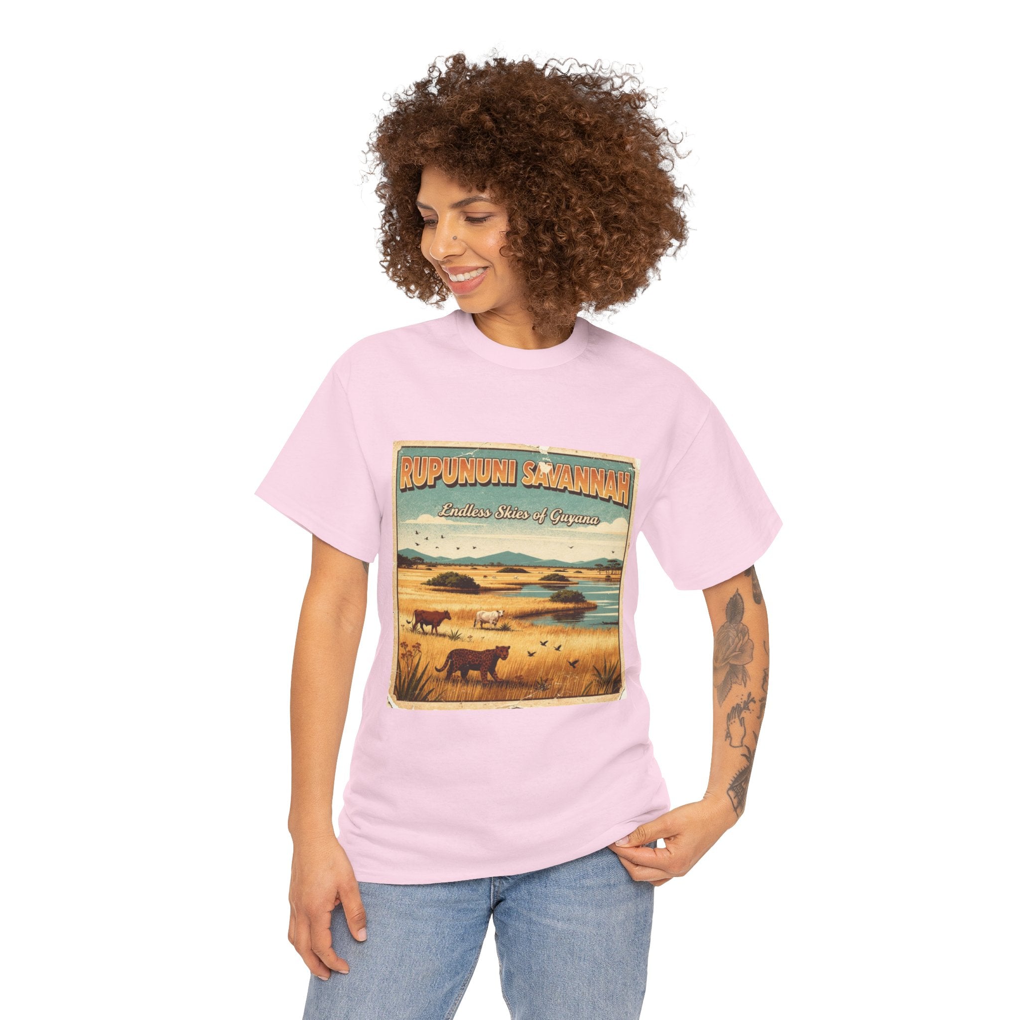 Guyana - Rupununi Savannah Wildlife Vintage Tee