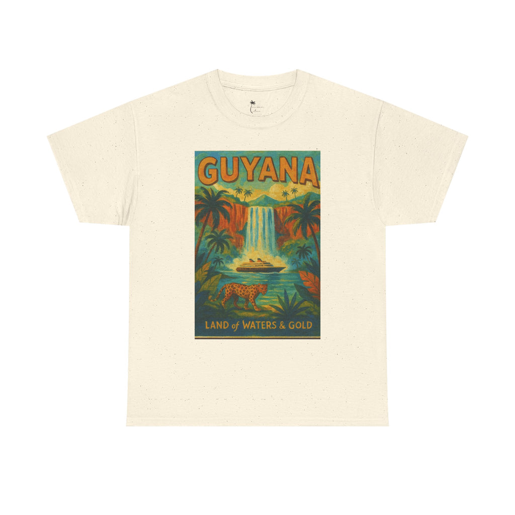 Guyana - Kaieteur Falls Vintage Travel T-Shirt