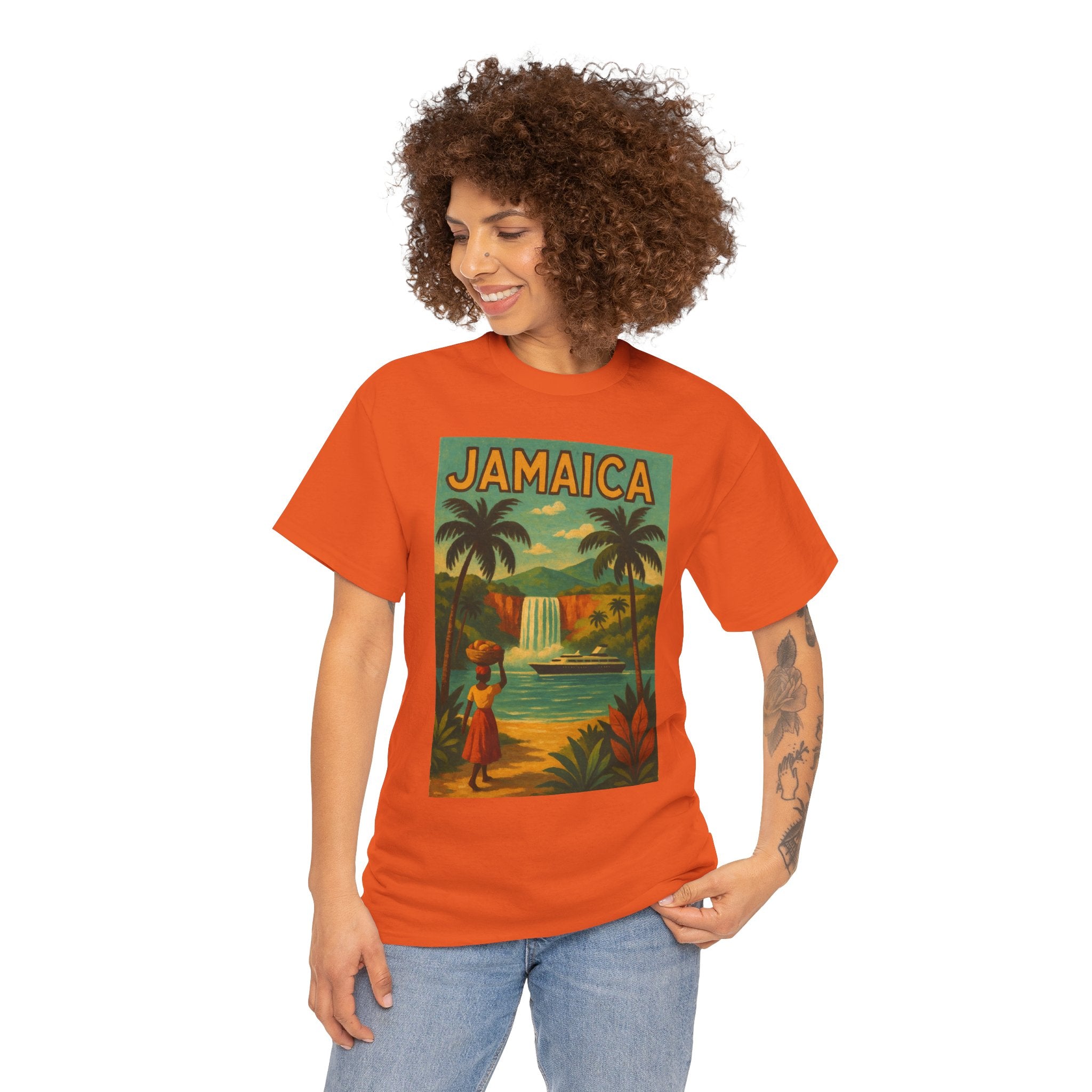 Jamaica - Waterfall Vintage T-Shirt