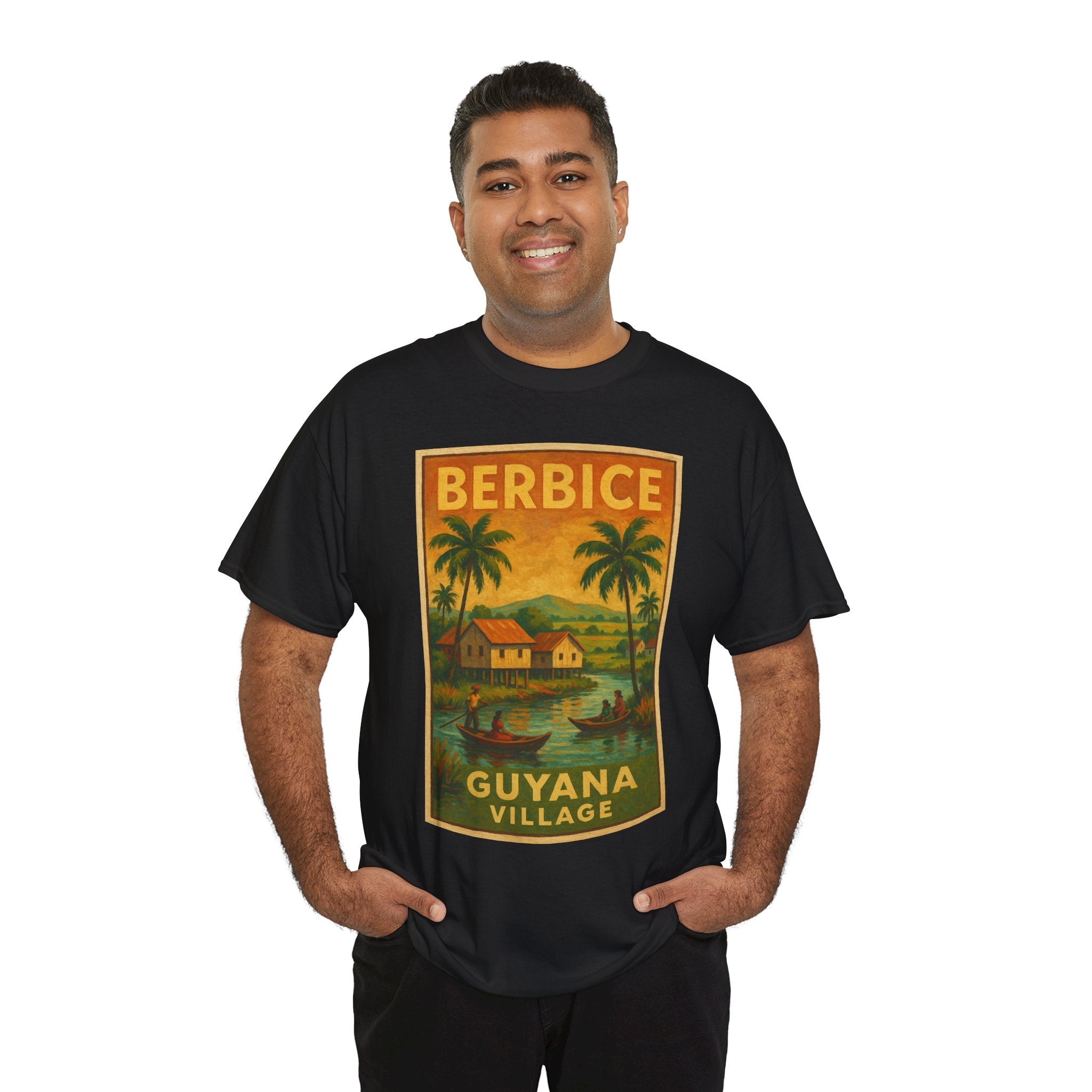 Guyana - Berbice Vintage Poster T-Shirt