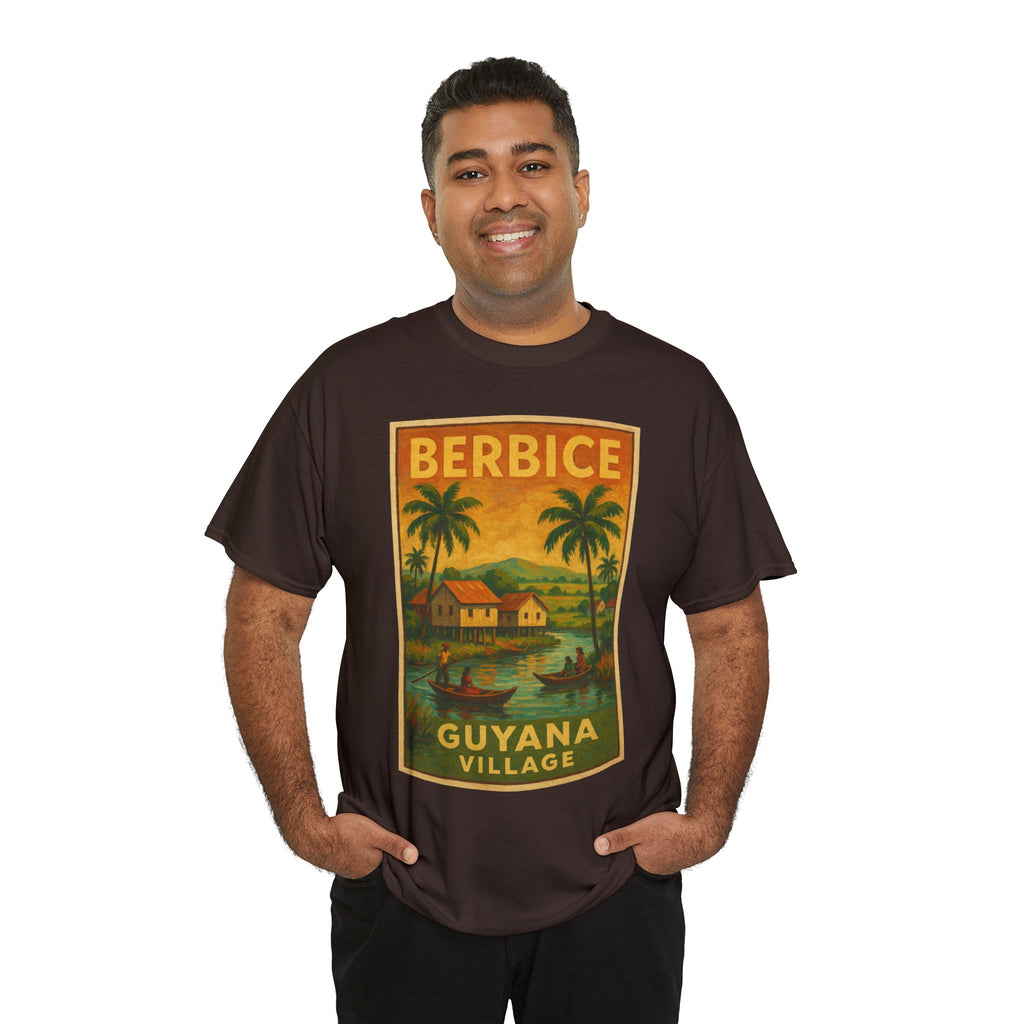 Guyana - Berbice Vintage Poster T-Shirt