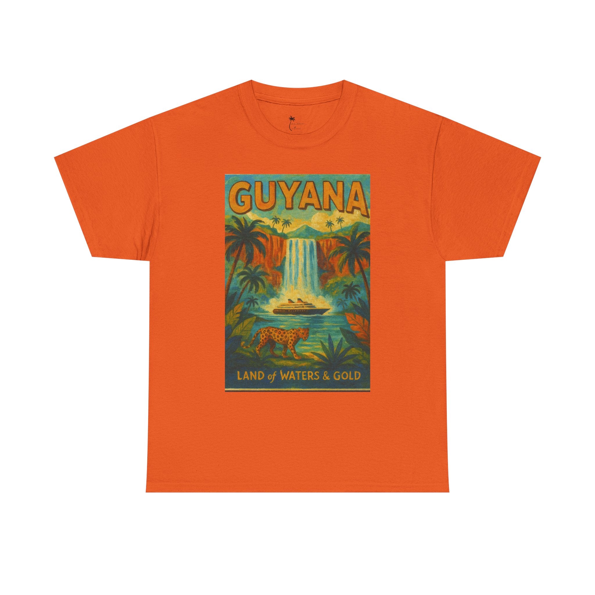 Guyana - Kaieteur Falls Vintage Travel T-Shirt