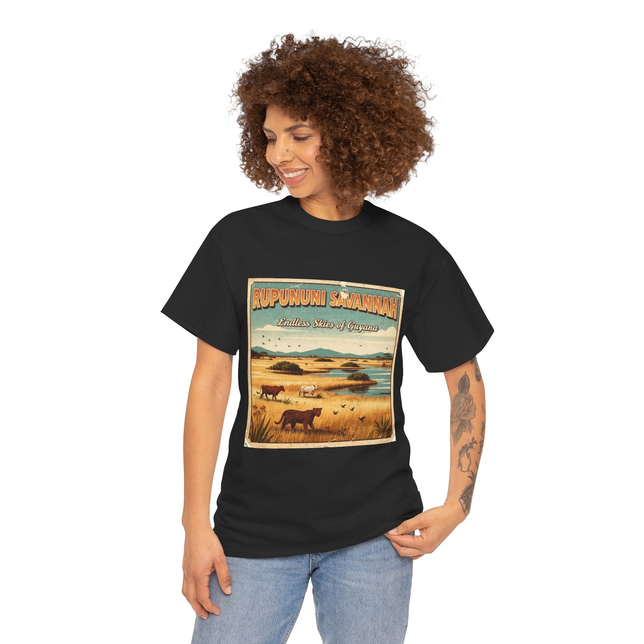Guyana - Rupununi Savannah Wildlife Vintage Tee